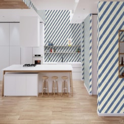 Porcelanato Ceusa Italian Days Ladrilho Line Off White Natural 20,01x20,01cm Bold