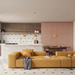 Porcelanato Ceusa Mc Petit Poa Wh Lux 31,2x33cm Bold