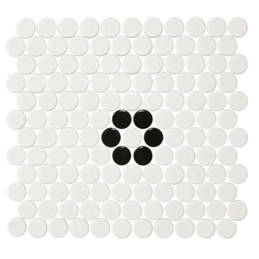 Porcelanato Ceusa Mc Petit Poa Wh Lux 31,2x33cm Bold - Imagem principal - 9e1e3b15-51ab-46dd-8675-1a7668c292d2