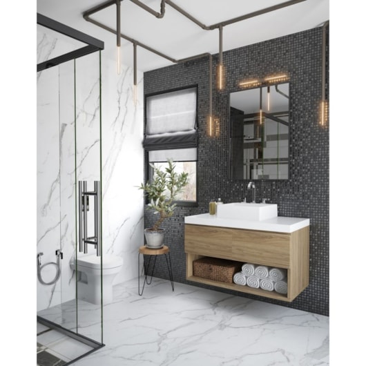 Porcelanato Ceusa Rimini Polido 100x100cm Retificado - Imagem principal - 6c2a880a-bda2-4916-853c-cb518edaf486