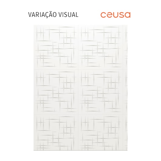 Porcelanato Ceusa Tec Concret Wh Matte 58,4x58,4cm Retificado - Imagem principal - 71e18ab5-4214-41b2-80ce-d6ab757812be