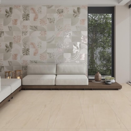 Porcelanato Damme Basaltina Acetinado 62x121cm Retificado
