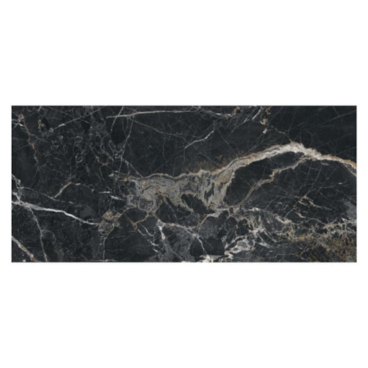 Porcelanato Damme Black Gale Polido 82x182cm Retificado - Imagem principal - 1e2269c5-689f-4f63-b6f8-3a777e48adc8