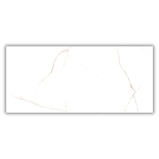 Porcelanato Damme Branco Pigues Acetinado 62x121cm Retificado - Imagem principal - e61179aa-8654-4dba-bc24-361da0c37735