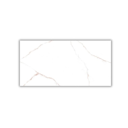 Porcelanato Damme Branco Pigues Polido 62x121cm Retificado - Imagem principal - af0d7c3d-1af3-4170-b37c-e9ad6349ec69