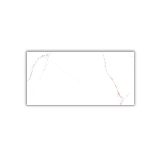 Porcelanato Damme Branco Pigues Polido 62x121cm Retificado - Imagem principal - f8fc461c-23e5-418a-8fb7-df5ee5b092d4