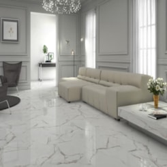 Porcelanato Damme Calacata Polido 82x82cm Retificado