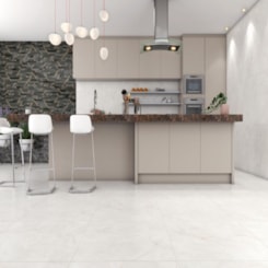 Porcelanato Damme Fusion Ice Polido 82x82cm Retificado