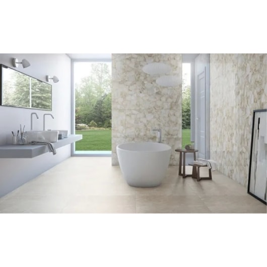 Porcelanato Damme Geodo Polido 61x120cm Retificado - Imagem principal - 73495b2d-386f-445d-9336-52f41b7fe51c