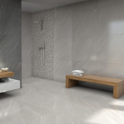 Porcelanato Damme Limestone Acetinado 121x121cm Retificado 