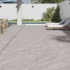 Porcelanato Damme Limestone Externo 121x121cm Retificado