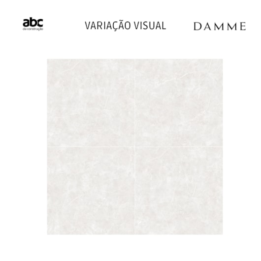 Porcelanato Damme Magdal Ice Acetinado 121x121cm Retificado - Imagem principal - 1ff733de-6d7c-48aa-8adc-a45c633b6067