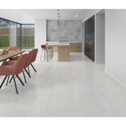 Porcelanato Damme Magdal Ice Acetinado 83x83cm Retificado 