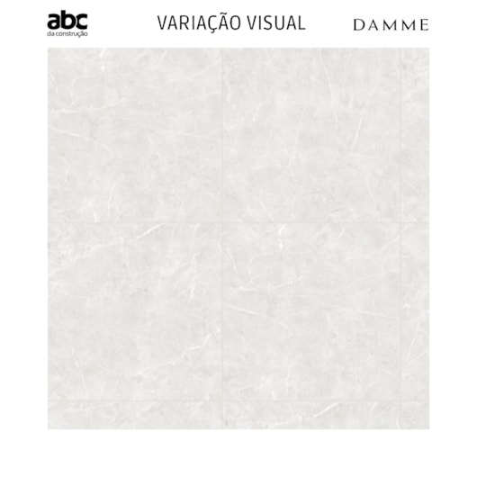 Porcelanato Damme Magdal Ice Acetinado 83x83cm Retificado  - Imagem principal - 58a7924d-d1dc-4ed1-9f30-bea9152b5b81