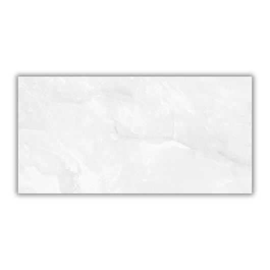 Porcelanato Damme Onix Bianco Acetinado 62x121cm Retificado - Imagem principal - 3091ed20-7c2f-4e22-9a16-e51e4932e91c