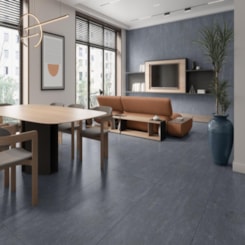 Porcelanato Damme Rustic Luxe Blue DDG 82x182cm Retificado