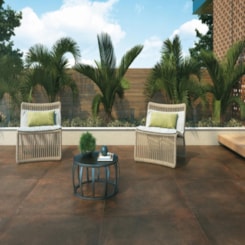 Porcelanato Damme Stone Aço Externo 83x83cm Retificado