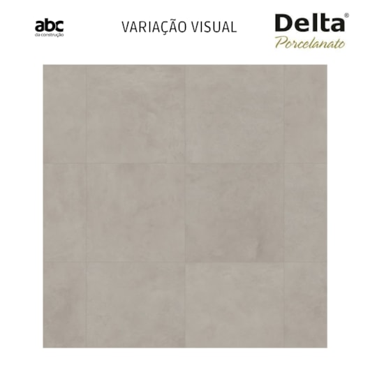 Porcelanato Delta Barcelona Bloc Acetinado 84x84cm Retificado  - Imagem principal - c33abe03-e7df-4ad2-b2fd-e15359a2ab83