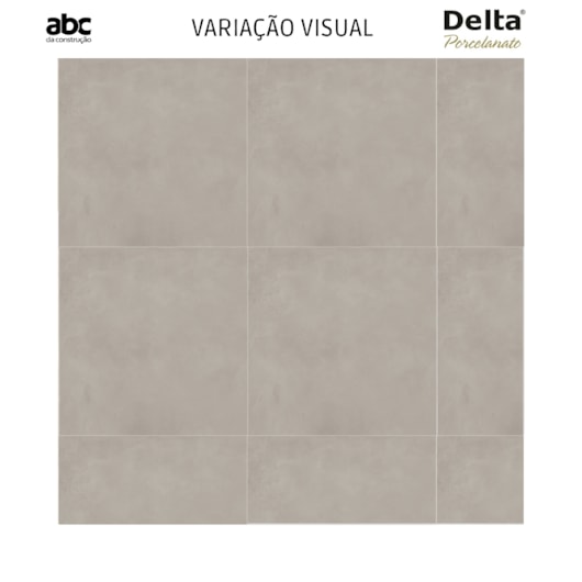 Porcelanato Delta Barcelona Bloc Externo 84x84cm Retificado  - Imagem principal - 48d38fc3-5bf3-4589-b087-c85fae2d578e