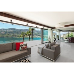 Porcelanato Delta Barcelona Plata Externo Cinza 84x84cm Retificado