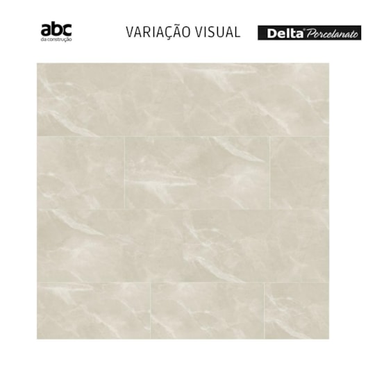 Porcelanato Delta Fuji Sand Polido 60x120cm Retificado - Imagem principal - 0df9d07f-cb4f-4f09-91be-1ee66da529c2