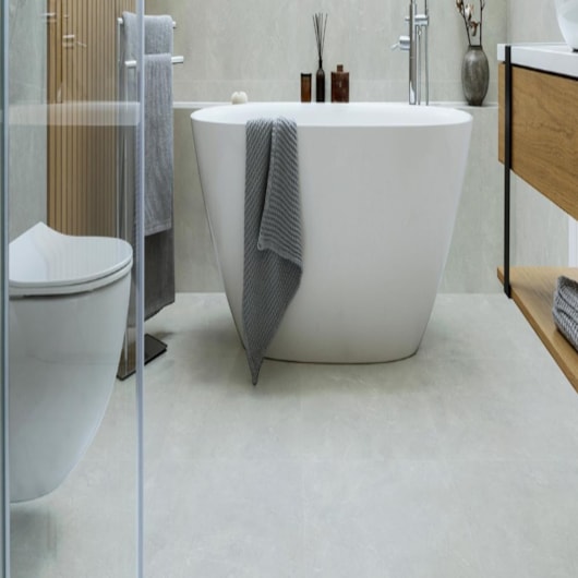 Porcelanato Delta Granada Light Gray Acetinado 84x84cm Retificado - Imagem principal - d942c0ec-5084-4075-85df-7ebf22437f2e