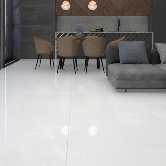 Porcelanato Delta Mont Blanc Polido 120x120 Retificado - Imagem principal - bec1e9cf-ef9b-4d5e-b470-f5e2985a15c6