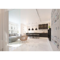 Porcelanato Delta Vene Doro Acetinado 84x84cm Retificado