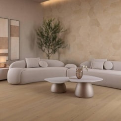 Porcelanato Eliane Bali Camel Acetinado 19,7x120cm Retificado