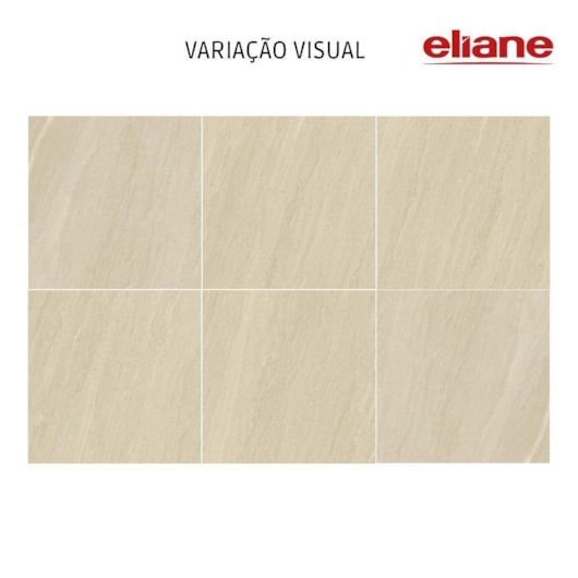 Porcelanato Eliane Belgium Marfim Acetinado 90x90cm Retificado - Imagem principal - 6f2b760e-5be3-44b3-9ffe-12fcc91d1556