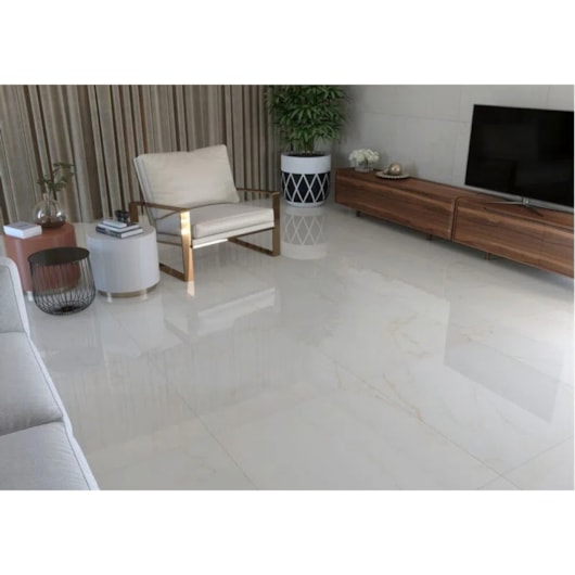 Porcelanato Eliane Bernini Oro Polido 90x90cm Retificado - Imagem principal - 8667cf89-9ed9-472b-92da-2b37fe72579b