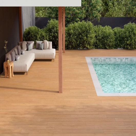 Porcelanato Eliane Borda Munari Branco Externo 30x90cm Retificado - Imagem principal - f1a27e5f-1b81-4b06-9511-a6554872d9c0