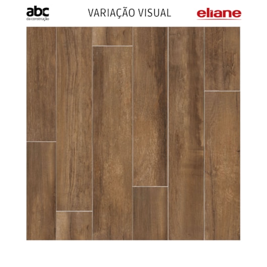 Porcelanato Eliane Bosco Camel Externo 19x90cm Retificado - Imagem principal - 6ce31596-30a0-4d55-9111-89dc926b46bb
