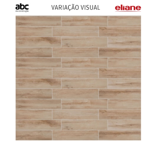 Porcelanato Eliane Bosco Mel Mate 19x90cm Retificado - Imagem principal - 8e459a6b-5ebb-4aed-b10e-38e78daf4236
