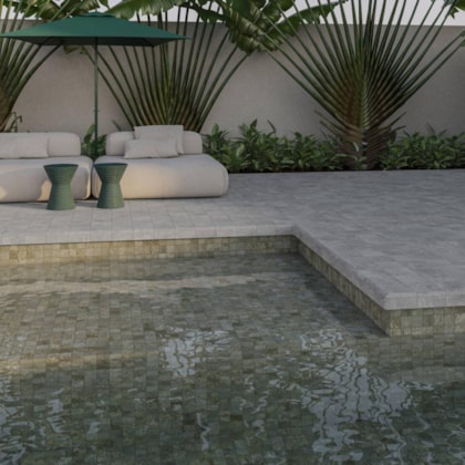 Porcelanato Eliane Capri Glacial Externo 20x20 Bold
