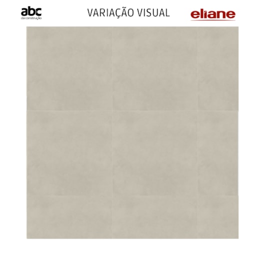 Porcelanato Eliane Cimento Acetinado 84x84cm Retificado - Imagem principal - 9f6fbf16-3df4-4378-b753-06dac6e7812b