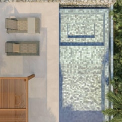 Porcelanato Eliane Cite Ita Thome Orla 3D Acetinado  90x90cm Retificado