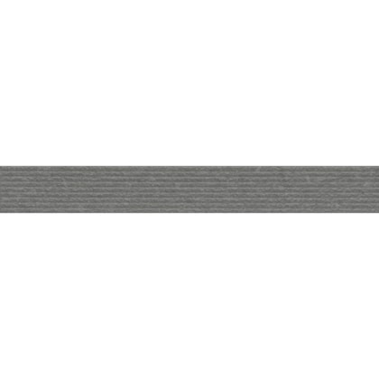 Porcelanato Eliane FGMF Risca Grafite Externo 7,3x60cm Retificado