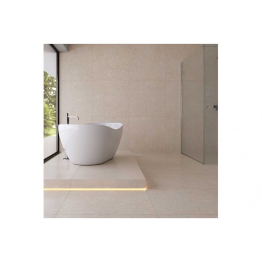 Porcelanato Eliane Iseo Marfim Acetinado 90x90cm Retificado - Imagem principal - 12d142cf-2111-431a-ba04-9369d6abdcb5