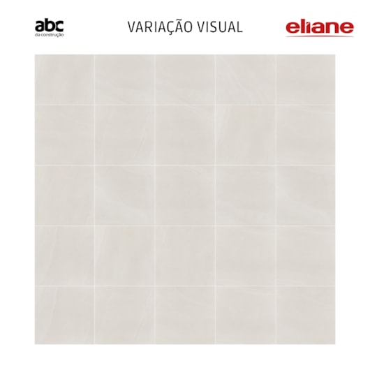 Porcelanato Eliane Khali Off White Acetinado 120x120cm Retificado  - Imagem principal - 640750eb-fa3d-4546-af58-213477bc86ba