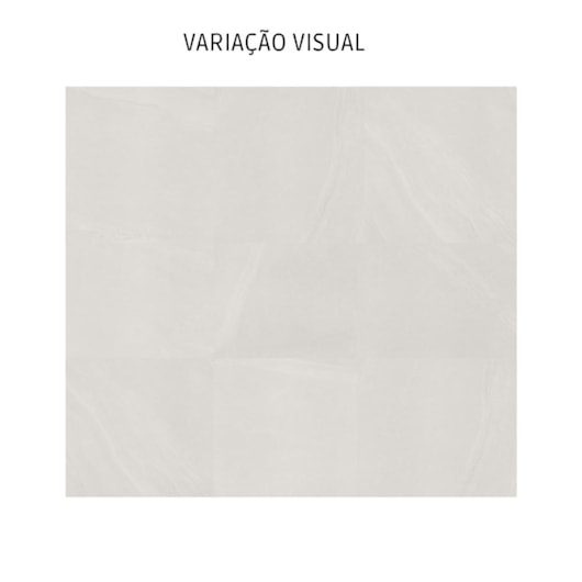 Porcelanato Eliane Khali Off White Acetinado 84x84cm Retificado - Imagem principal - 5106f3a6-9fea-454e-b8c3-23571ca55ceb
