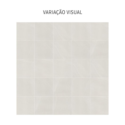 Porcelanato Eliane Khali Off White Acetinado 90x90cm Retificado - Imagem principal - 0119cd00-99cc-4f1a-959b-75987a2c7ffd