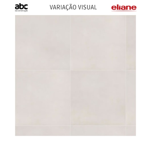 Porcelanato Eliane Munari Branco Acetinado 120x120cm Retificado  - Imagem principal - e2b1275a-00e5-454e-8c2c-9706dc638885