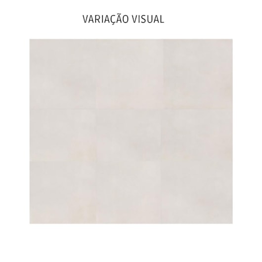 Porcelanato Eliane Munari Branco Acetinado 120x120cm Retificado - Imagem principal - 7b525d9e-8a57-48f7-a26d-89446076dd5b