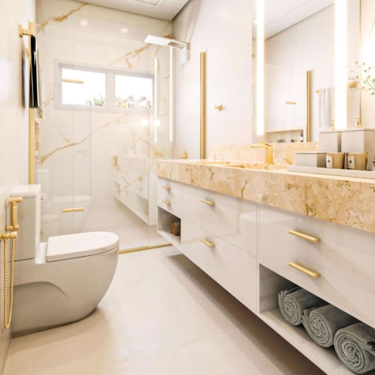 Porcelanato Eliane Munari Branco Acetinado 90x90cm Retificado - Imagem principal - 7a41091f-38d9-43ec-b5ba-0d4b4702d95b