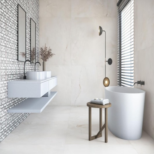 Porcelanato Eliane Onix Cristallo Acetinado 120X12ocm Retificado - Imagem principal - 2442a035-b13a-4835-a1e2-27d171172501