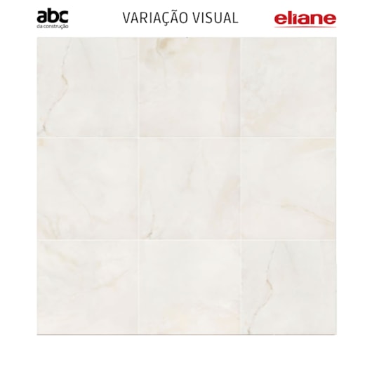 Porcelanato Eliane Onix Cristallo Acetinado Mármore 120x120cm Retificado  - Imagem principal - 8af26133-e6fa-43ac-a750-00aa7778f44a