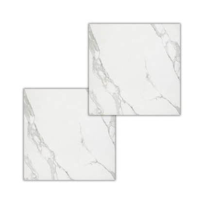 Porcelanato Eliane Place Polido Branco 120x120cm Retificado 