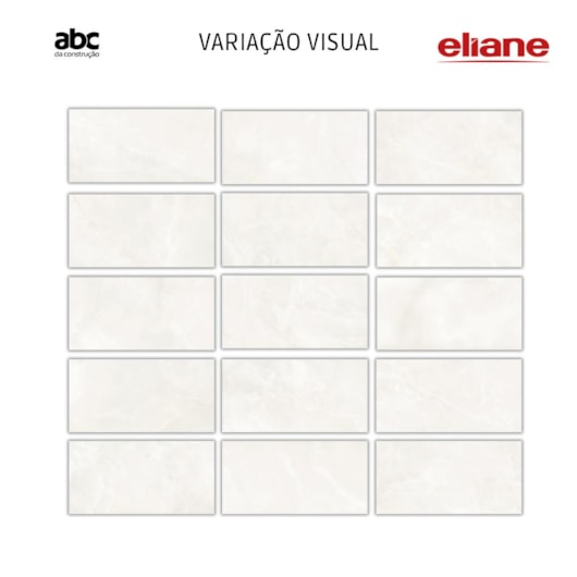 Porcelanato Eliane Sacara Cristal Acetinado 60x120cm Retificado - Imagem principal - 3242a358-7c67-4ae0-b367-5485cc970e5a