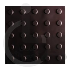 Porcelanato Eliane Tatil Alerta Dark No-slip 25x25cm Retificado